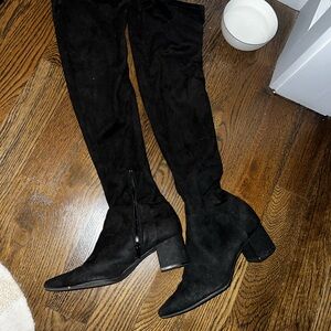 Black Women's Knee-High (Over-the-Knee) Boots